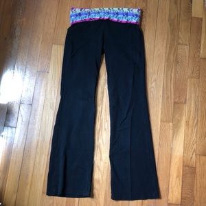 Fold-over Yoga Pants